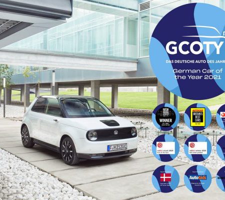 HONDA E – перший японський автомобіль, що здобув титул «Автомобіль року в Німеччині»
